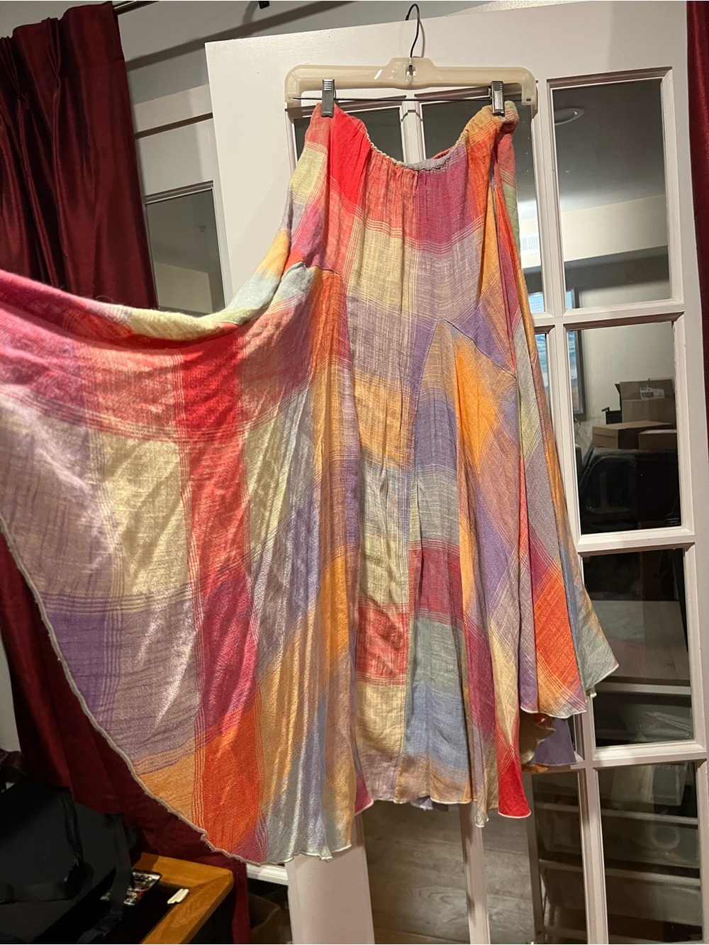 Free People Multicolor Patchwork Flow Maxi Dress - Picture 2 of 6